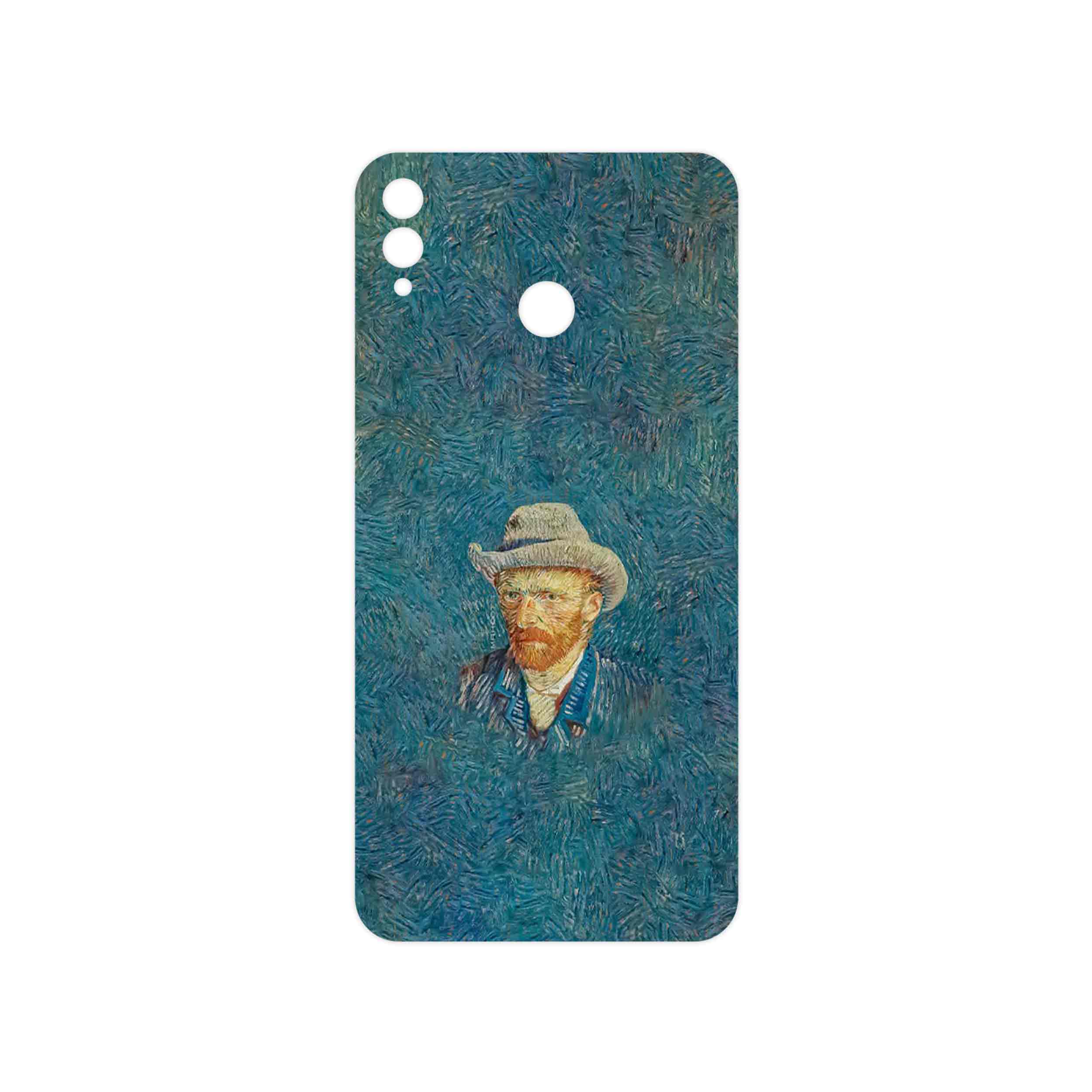 برچسب پوششی ماهوت مدل Self portrait with a gray felt hat مناسب برای گوشی موبایل آنر 8X Max