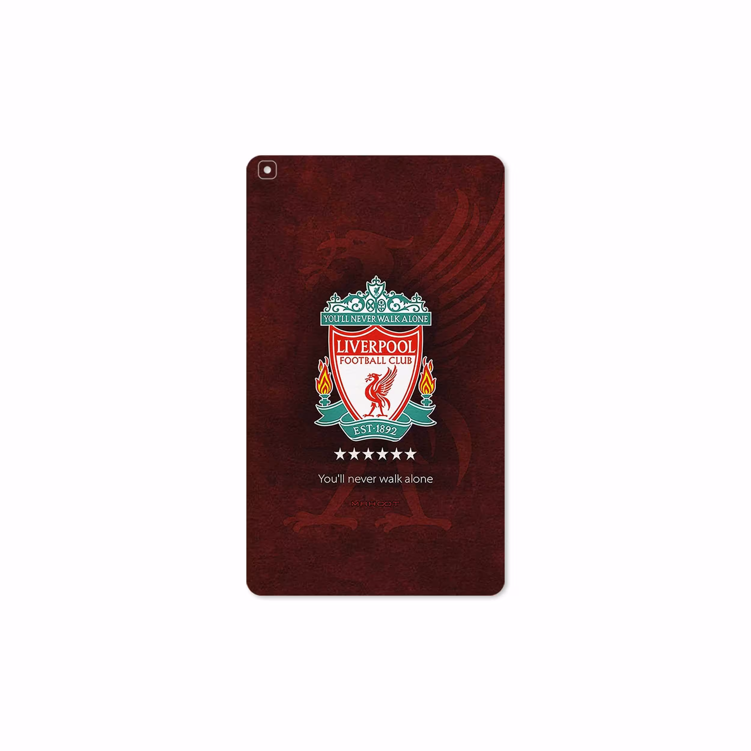 برچسب پوششی ماهوت مدل Liverpool مناسب برای تبلت سامسونگ Galaxy Tab A 8.0 2019 T290
