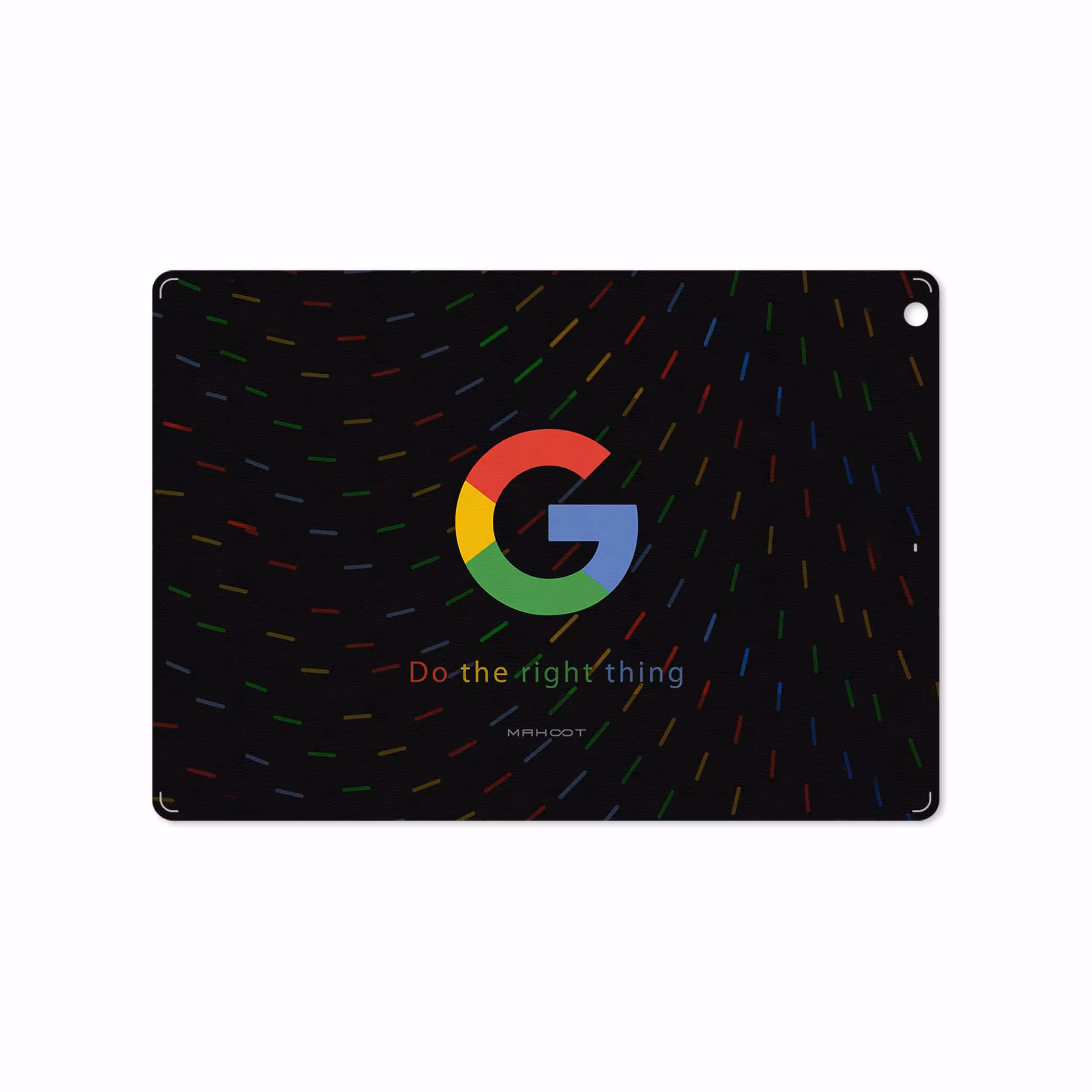 برچسب پوششی ماهوت مدل Google-Logo مناسب برای تبلت اپل iPad Air 2013 A1474