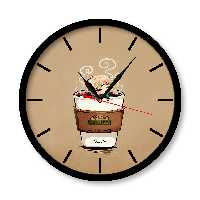 ساعت دیواری راویتا طرح دخترانه مدل 3010