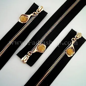 زیپ 75 سانت فلزی  دنده 3 دو سر