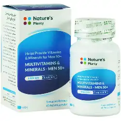 مولتی ویتامین و مینرال آقایان بالای 50 سال نیچرز پلنتی