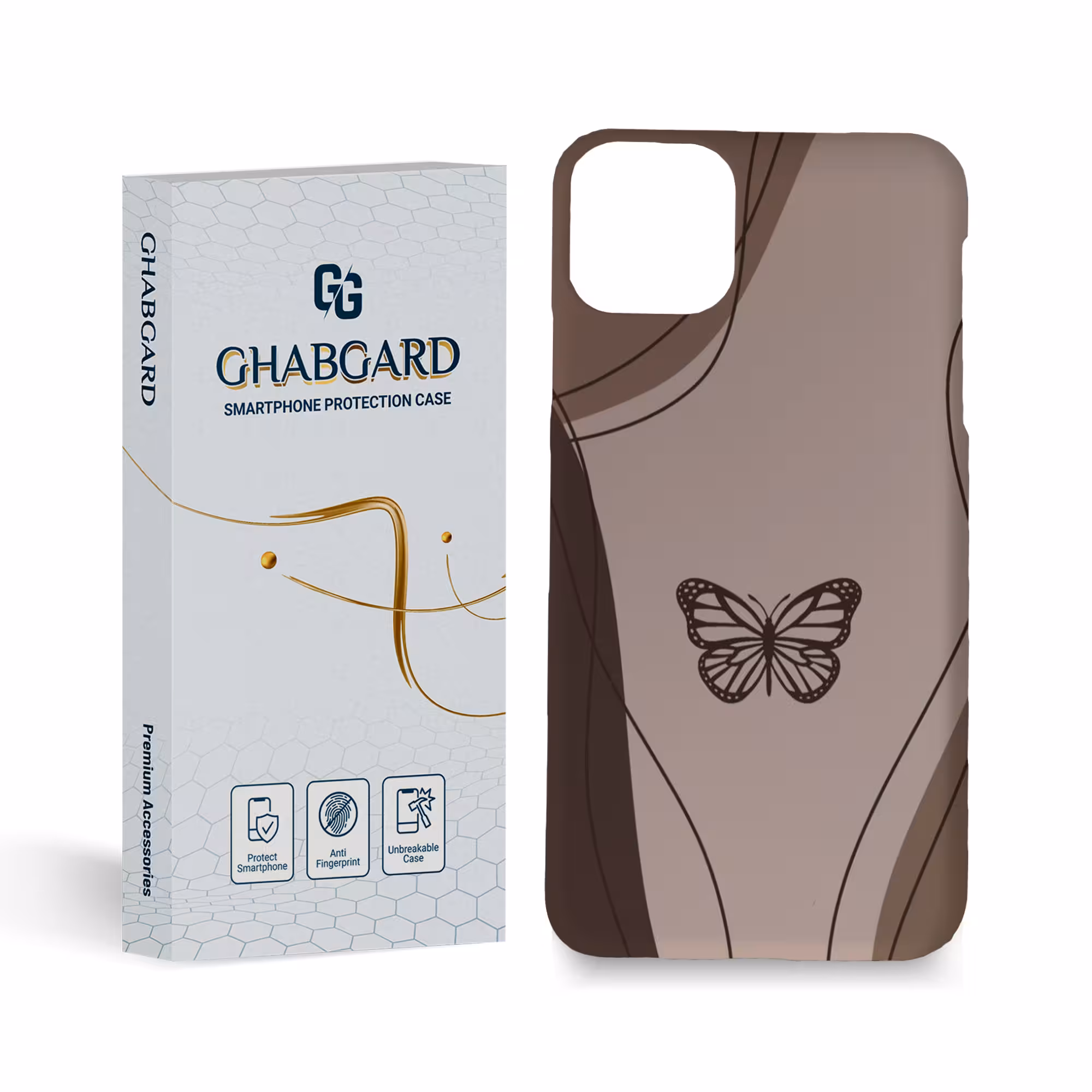 کاور قاب گارد مدل پروانه مناسب برای گوشی موبایل اپل iphone 11 promax