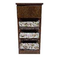 جای سیب و پیاز،  ام دی افی 4 طبقه با ارتفاع 65 سانتیمتر و طول و عرض 30در30