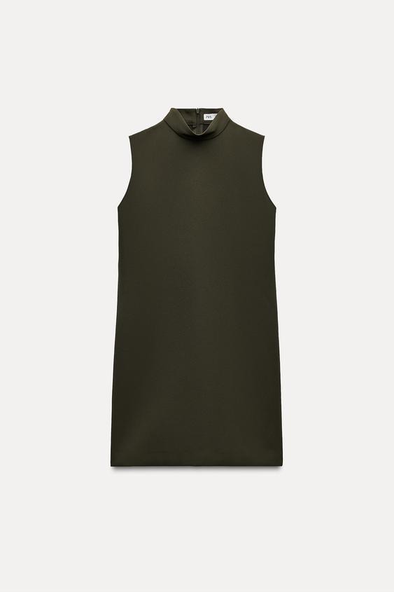 لباس کوتاه زنانه زارا SLEEVELESS SHORT DRESS | تهران زارا TehranZara