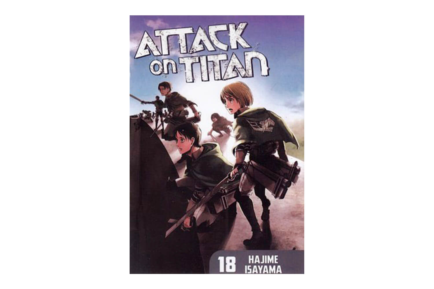 کتاب حمله به تایتان 18 (Attack on Titan)