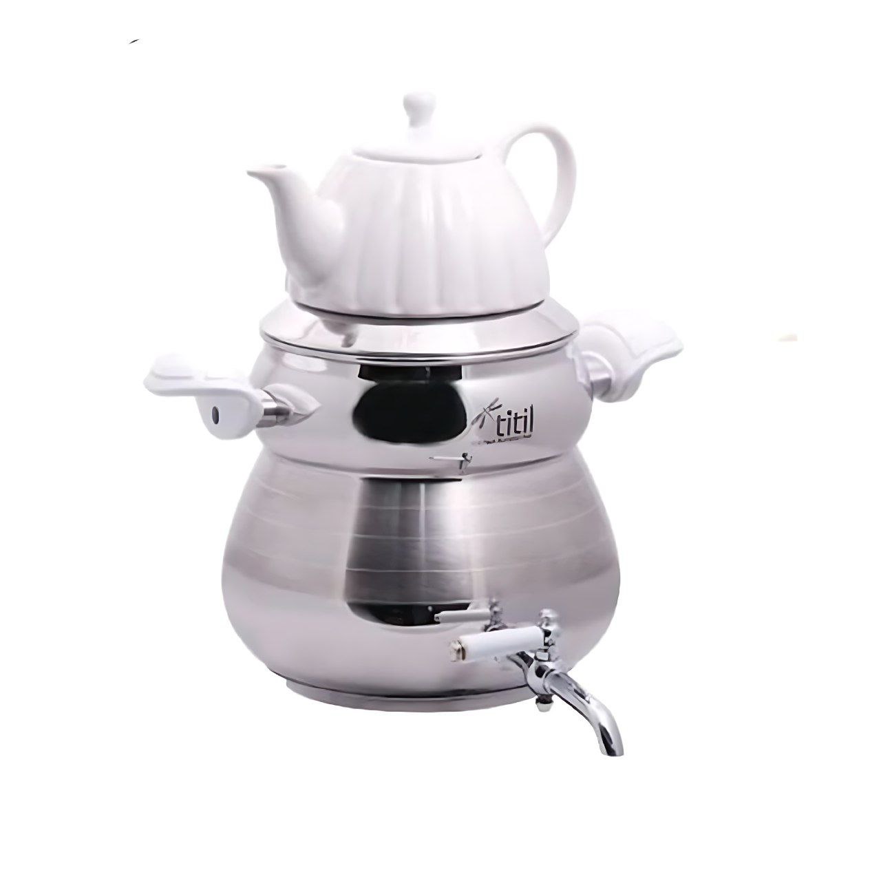 کتری قوری تیتیل مدل 430 استیل