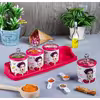 ست جای ادویه 5 پارچه مدل رزمن