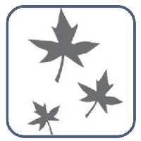 شابلون طرح برگ کد 92 سایز 40 در 60 