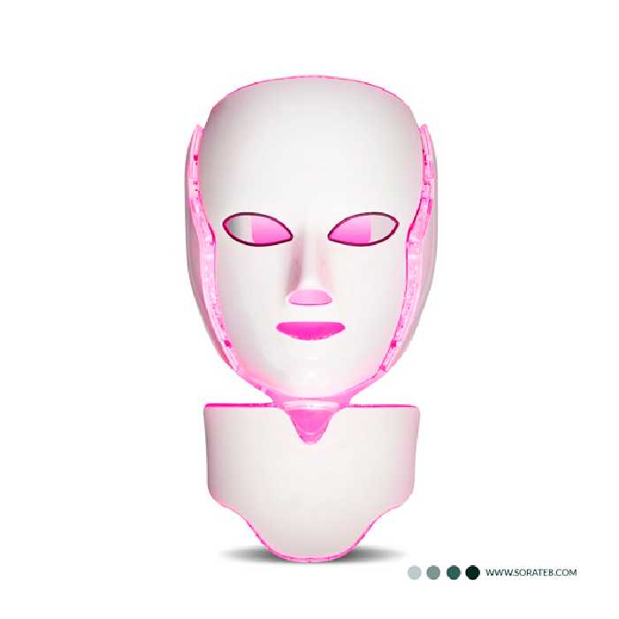 ماسک ال ای دی نقابی نور درمانی هفت رنگ