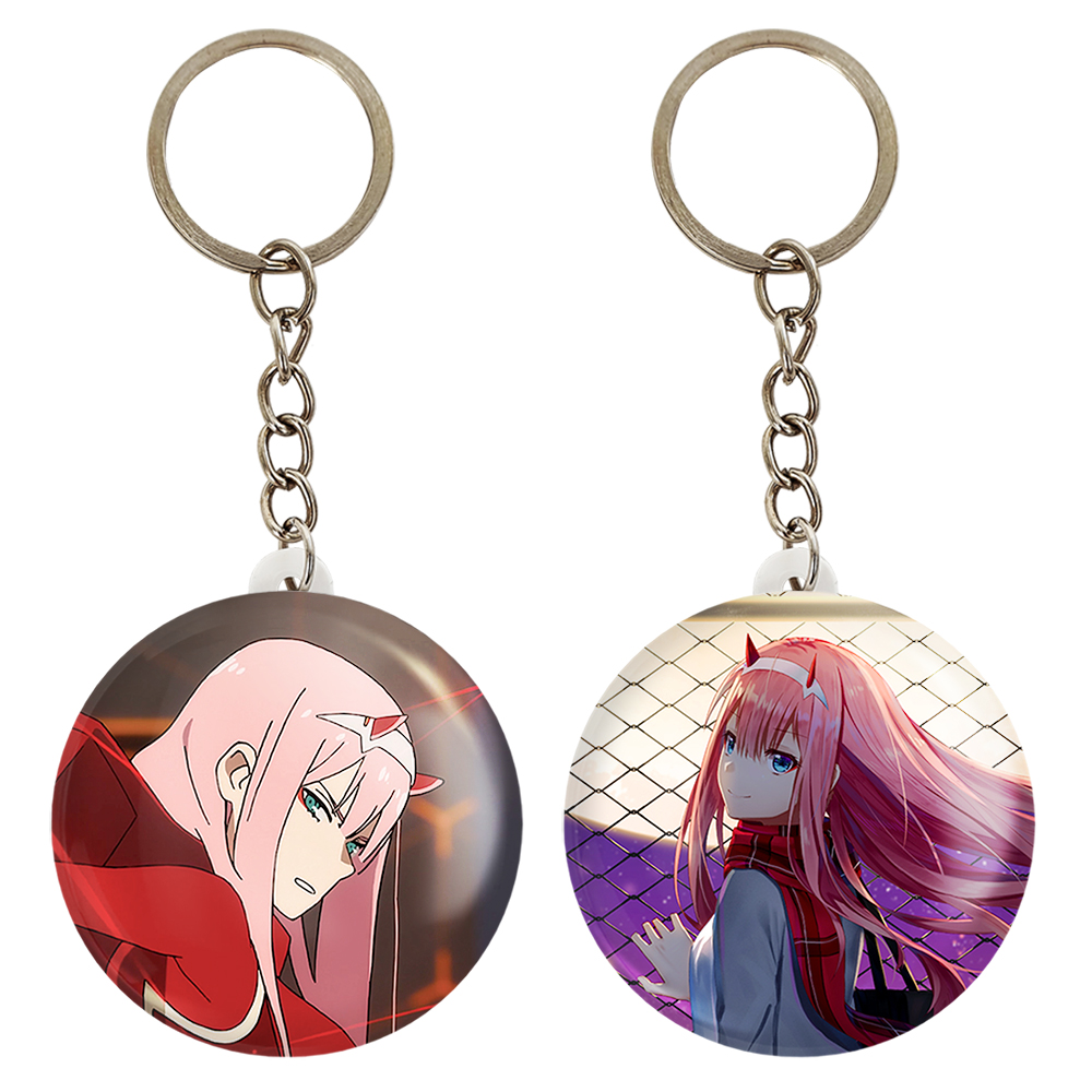 جاکلیدی خندالو مدل زیروتو انیمه دارلینگ در فرنکس کد 1198711989 مجموعه 2 عددی