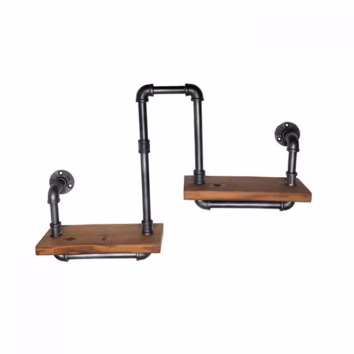 طبقه دیواری پایپ مدرن کد 393