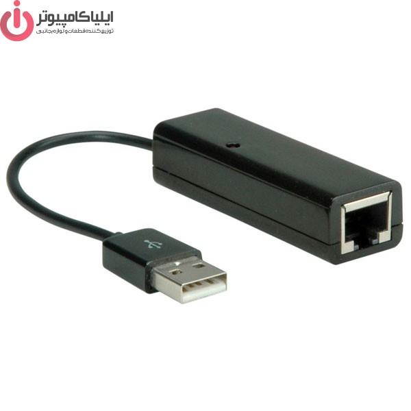 مبدل دیتا USB به Ethernet RJ45 مدل ELEVEN UL10