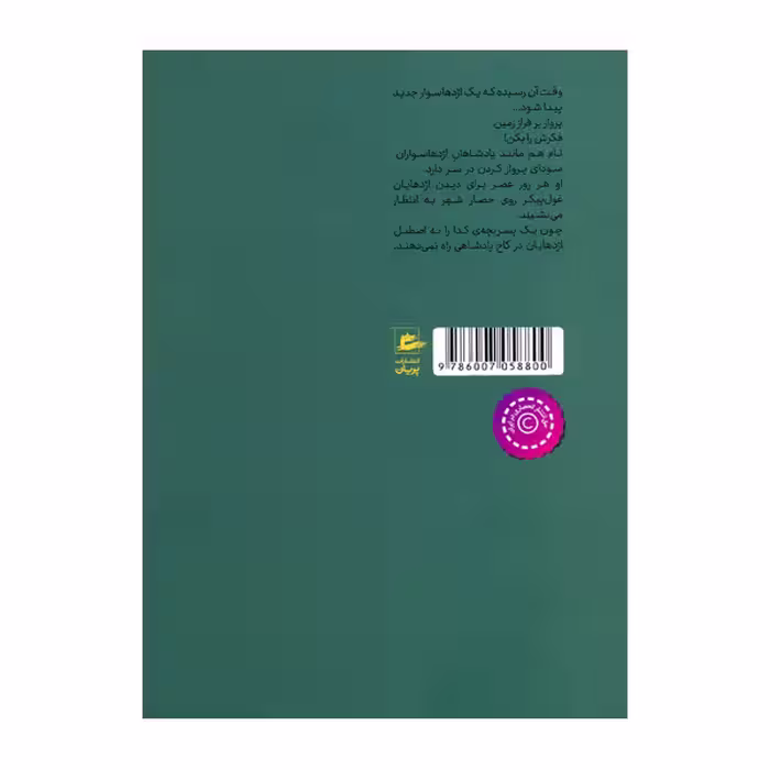 کتاب تام پسر بچه گدا از مجموعه اژدهاسوار اثر یو سالمسون انتشارات پریان جلد 1