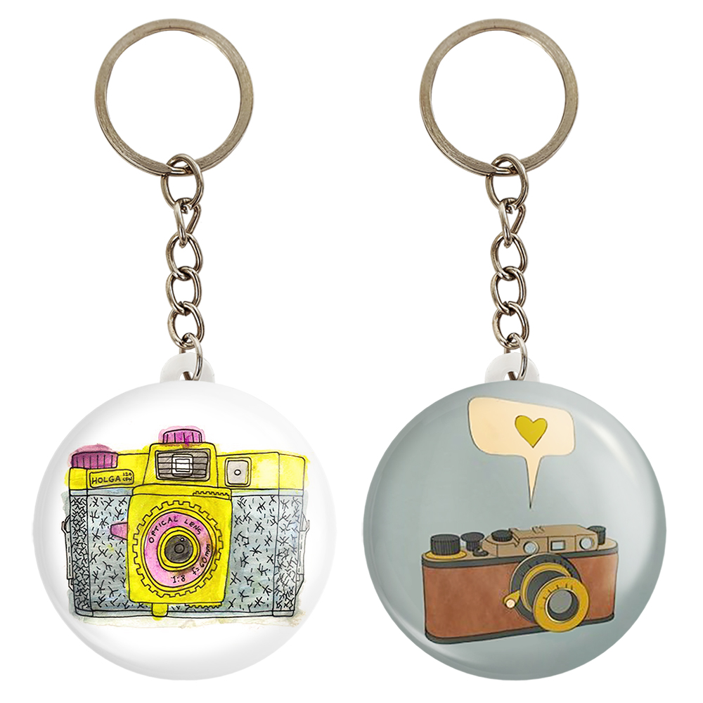 جاکلیدی خندالو مدل دوربین کد 16961691 مجموعه 2 عددی