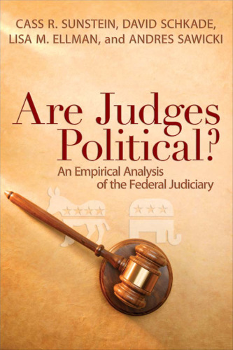 خرید و دانلود نسخه کامل کتاب Are Judges Political?: An Empirical Analysis of the Federal Judiciary