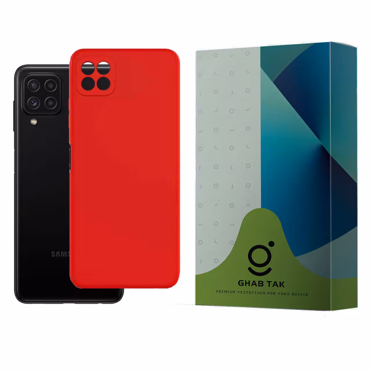 کاور قاب تک مدل سیلیکونی کد Guard-05A مناسب برای گوشی موبایل سامسونگ Galaxy A22 5G