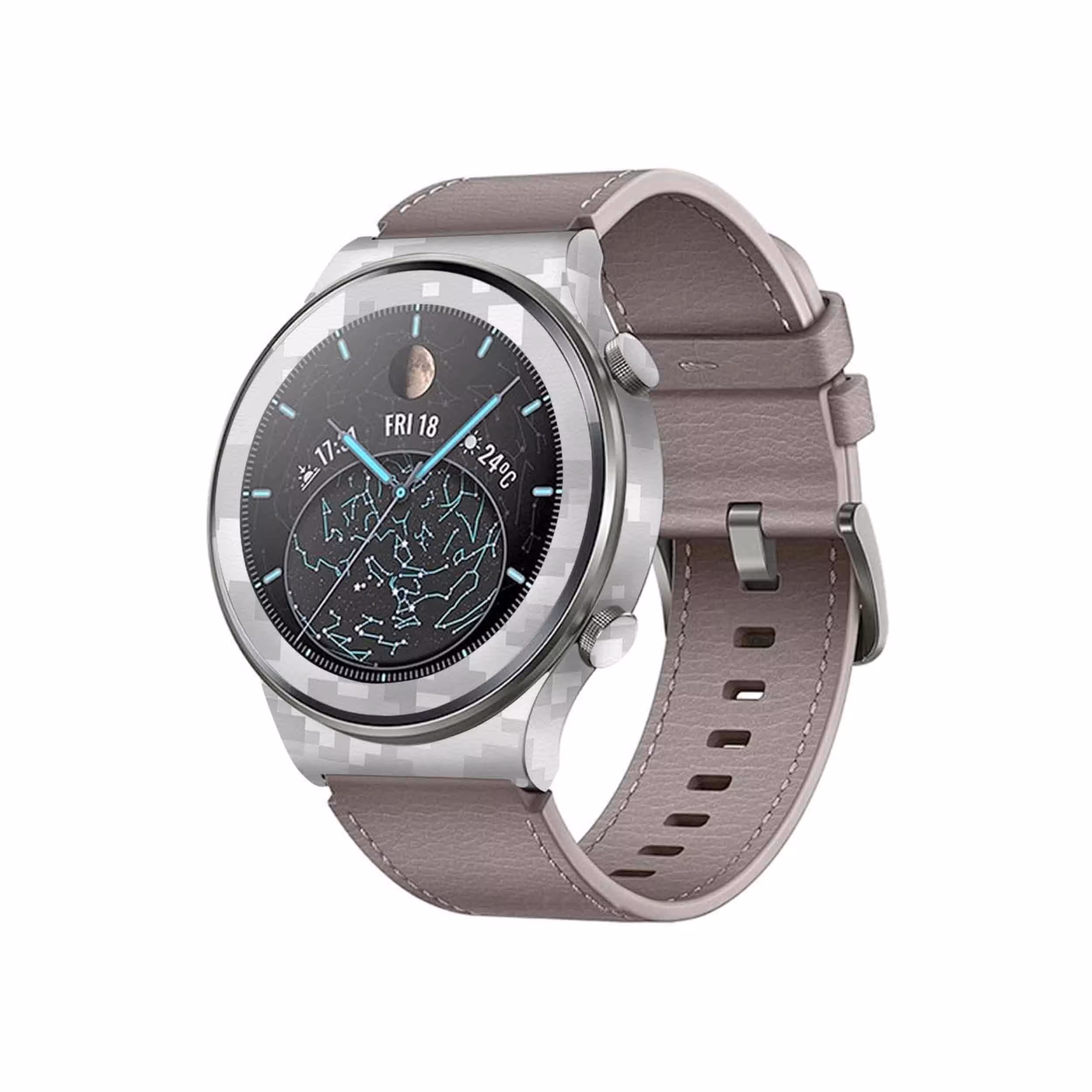 برچسب ماهوت طرح Army Snow Pixel مناسب برای ساعت هوشمند هوآوی Watch GT 2 Pro