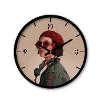 ساعت دیواری کوچک راویتا طرح ماتیلدا کد 3625