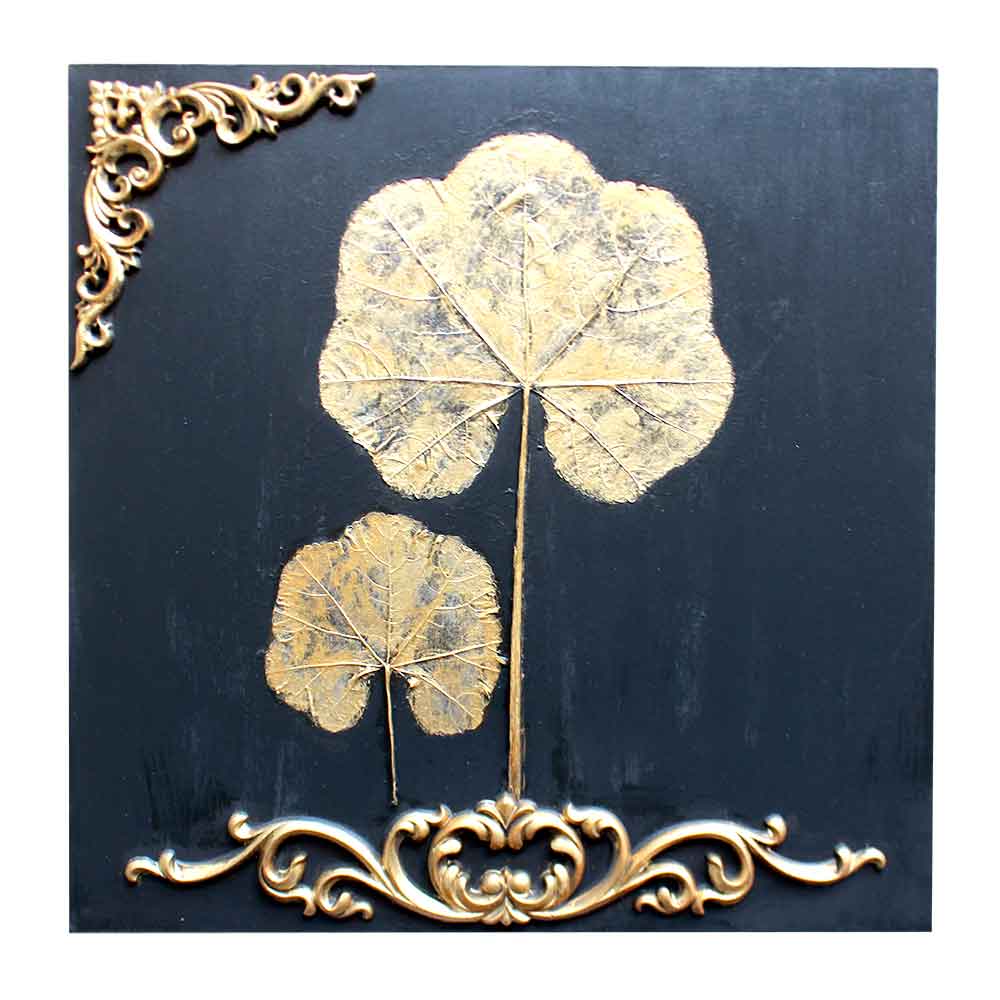 تابلو برجسته طرح برگ