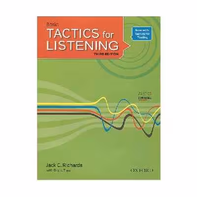 کتاب tactics for listening basic اثر Jack C. Richards انتشارات cambridge 