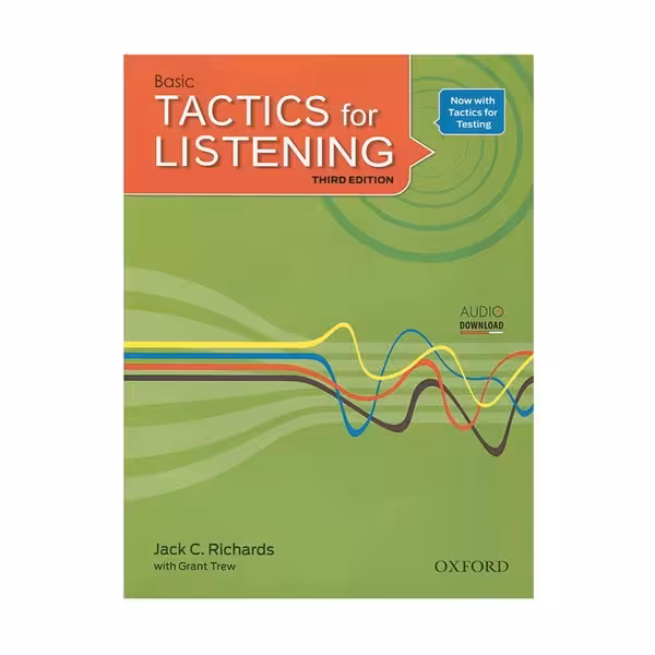 کتاب tactics for listening basic اثر Jack C. Richards انتشارات cambridge 