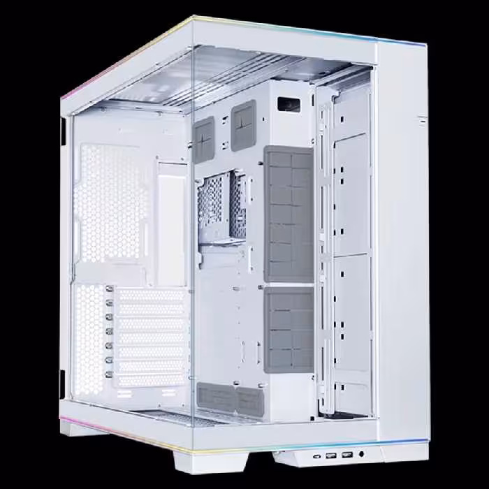کیس گیمینگ لیان لی Lian Li O11 Dynamic Evo RGB رنگ سفید | فروشگاه گیمینگ تکاف