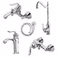 ست شیرآلات نایریکا مدل هلن کد 03 مجموعه 5 عددی