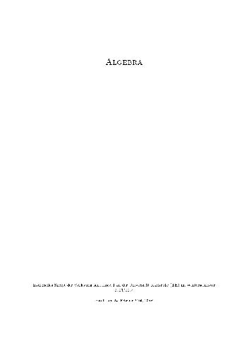 خرید و دانلود نسخه کامل کتاب Algebra 005