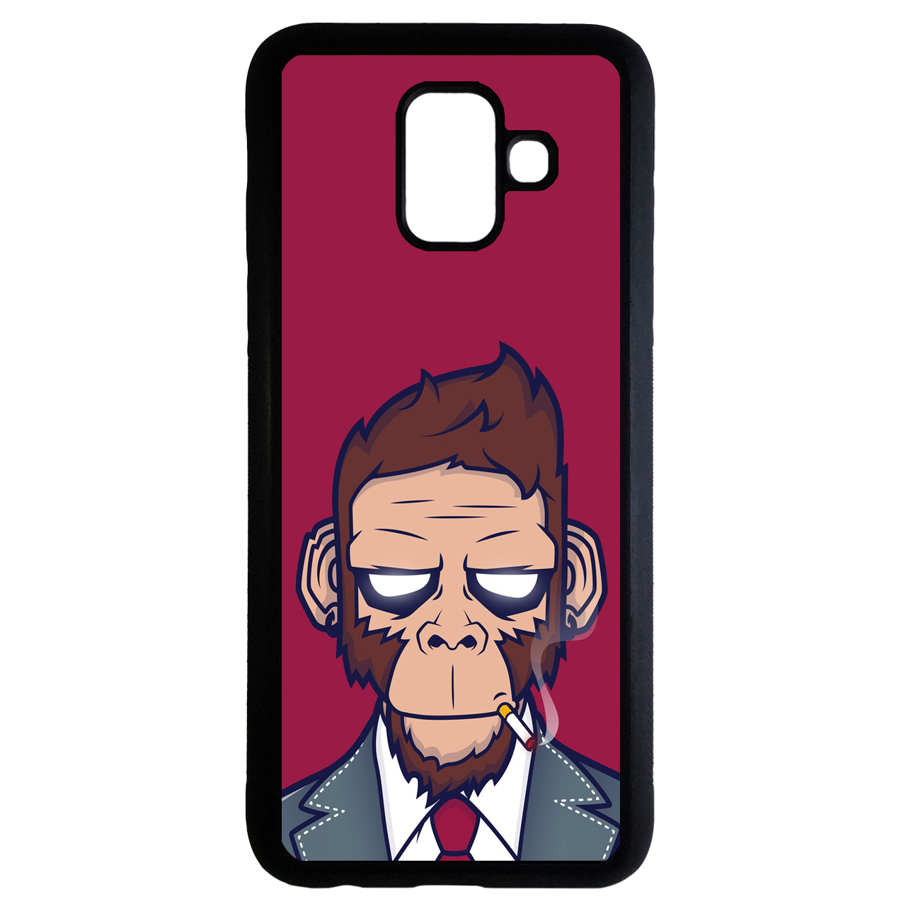 کاور طرح میمون کد 9416 مناسب برای گوشی موبایل سامسونگ galaxy a8 2018