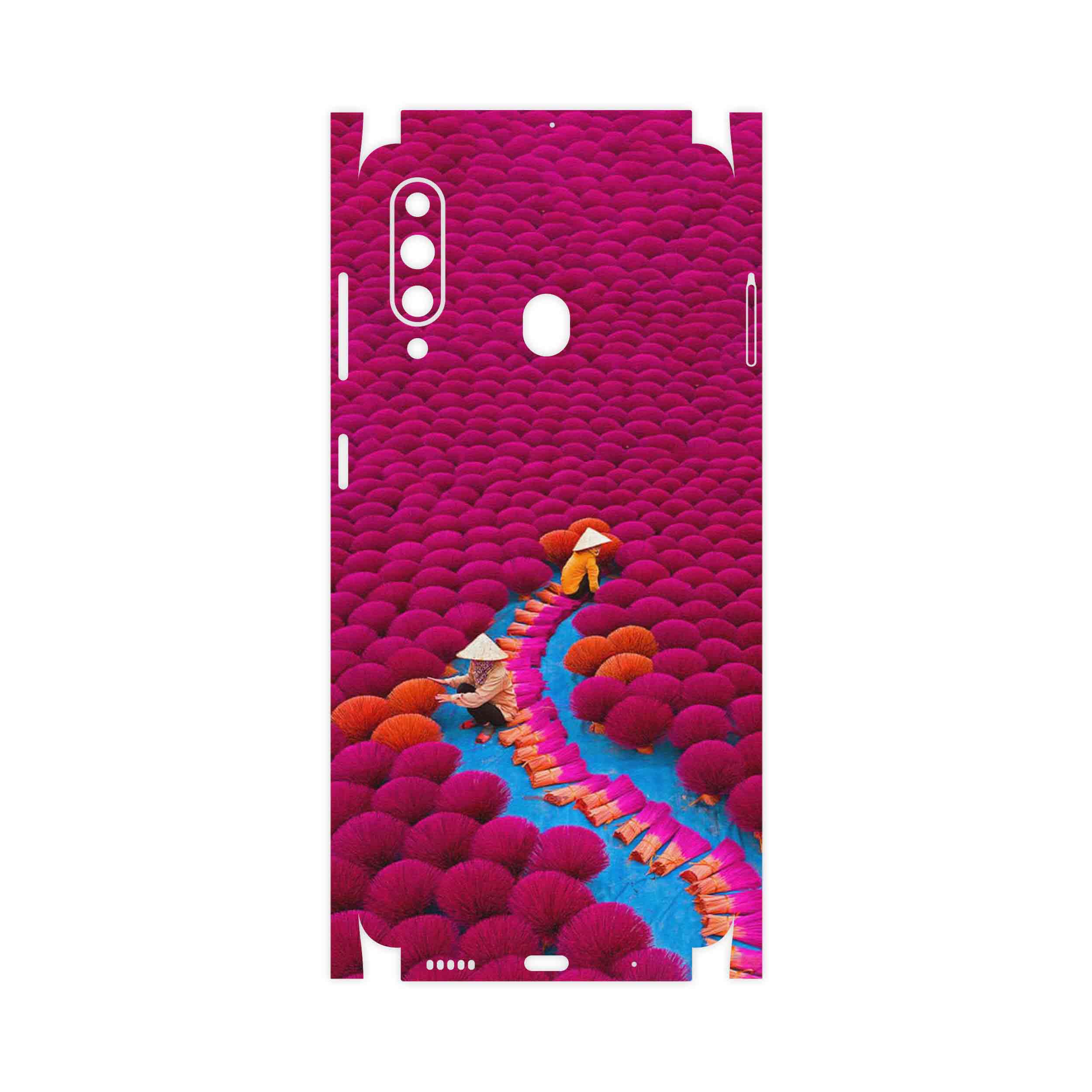 برچسب پوششی ماهوت مدل Vietnam Incense Wood Farms-FullSkin مناسب برای گوشی موبایل سامسونگ Galaxy A60