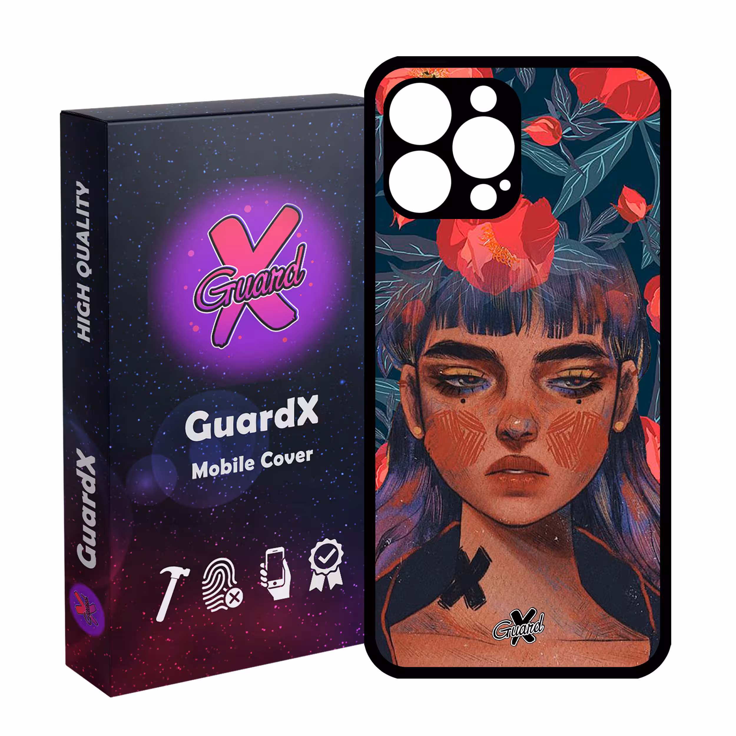 کاور گارد ایکس طرح Girl مدل 10334 مناسب برای گوشی موبایل اپل iPhone 13 Pro Max