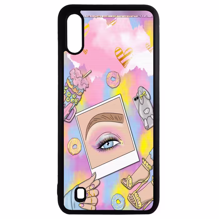 کاور طرح میک آپ کد 43185 مناسب برای گوشی موبایل سامسونگ galaxy a10