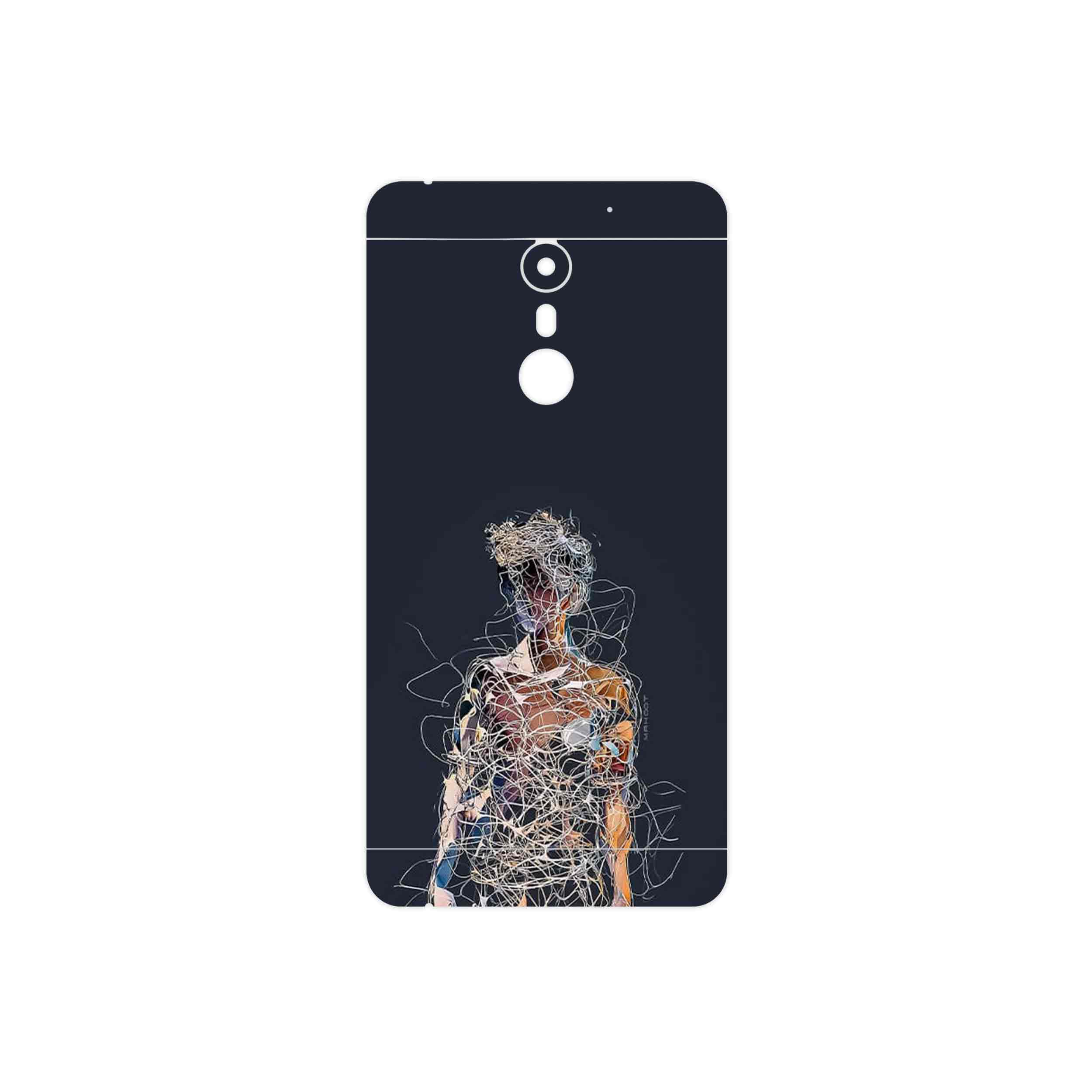 برچسب پوششی ماهوت مدل Strings Digital Art 1 مناسب برای گوشی موبایل یومی Super