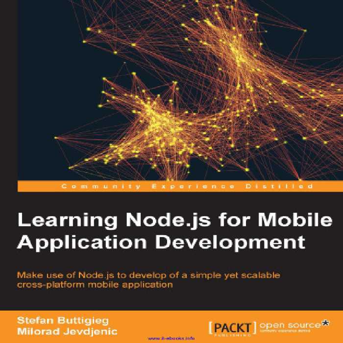 خرید و دانلود نسخه کامل کتاب Learning Node.js for Mobile Application Development: Make use of Node.js to learn the development of a simple yet scalable cross-platform mobile application