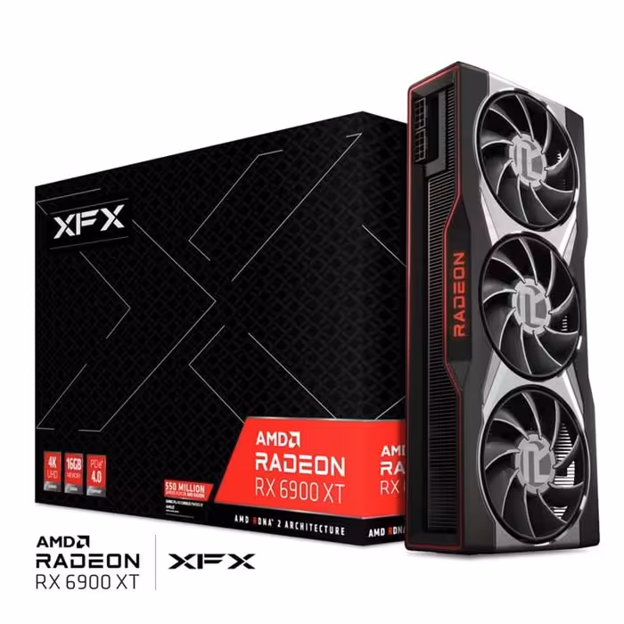 کارت گرافیک ایکس اف ایکس مدل RX 6900 XT با حافظه 16 گیگابایت