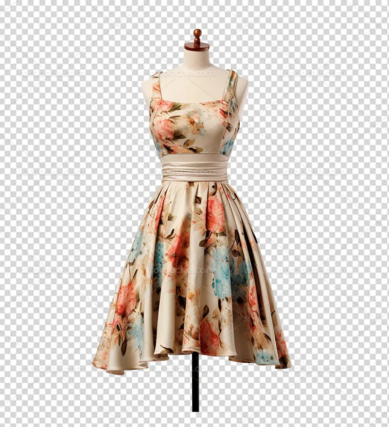 عکس PNG لباس گل گلی | گرافیک با طعم تربچه