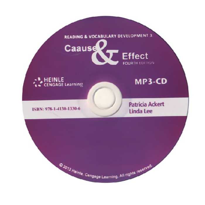 کتاب Cause and Effect 3 4th اثر Linda Lee انتشارات Thomson