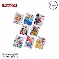 دفتر 50 خطی فانتزی فنری  کد 18 عرش