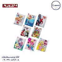 دفتر 50 خطی فانتزی فنری  کد 18 عرش