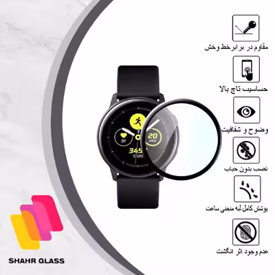 محافظ صفحه نمایش نانو شهر گلس مدل PMSR مناسب برای ساعت هوشمند سامسونگ Galaxy Watch 4 44mm 