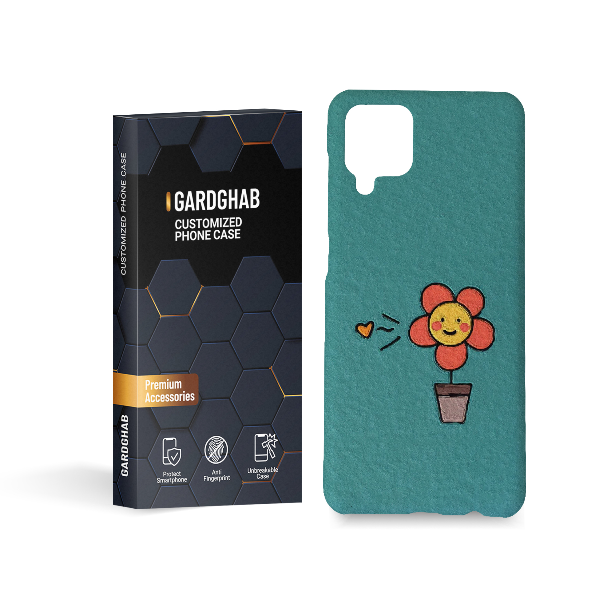 کاور گارد قاب مدل فانتزی مناسب برای گوشی موبایل سامسونگ galaxy a12