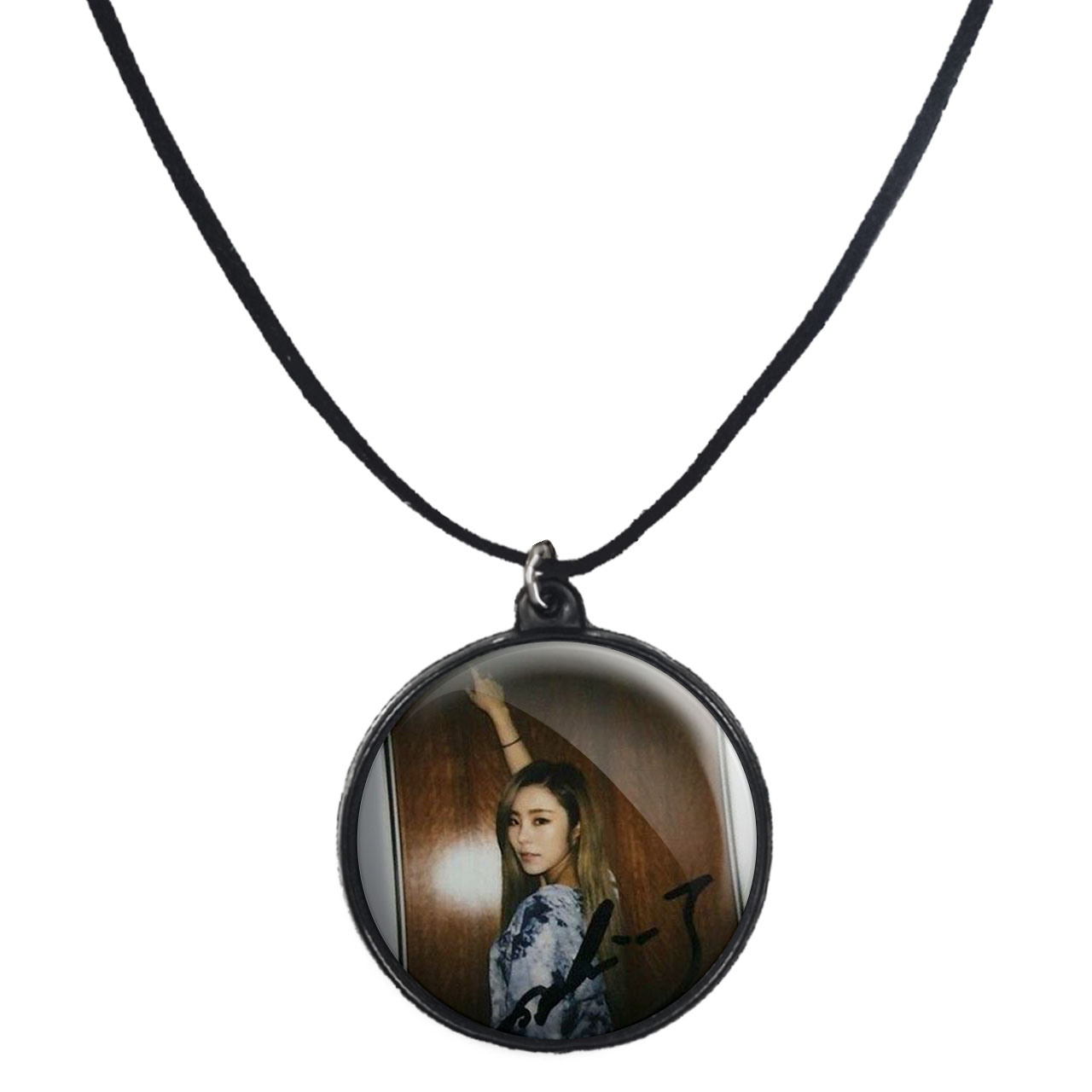 گردنبند پرمانه طرح mamamoo کد pmb.13334 مدل دو طرفه