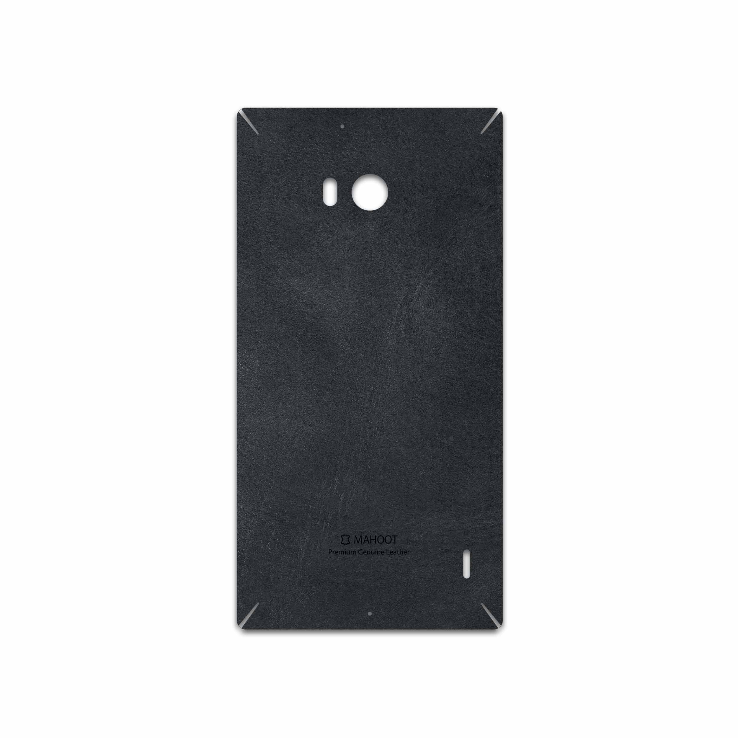 برچسب پوششی ماهوت مدل Graphite Buffalo Leather مناسب برای گوشی موبایل نوکیا Lumia 930