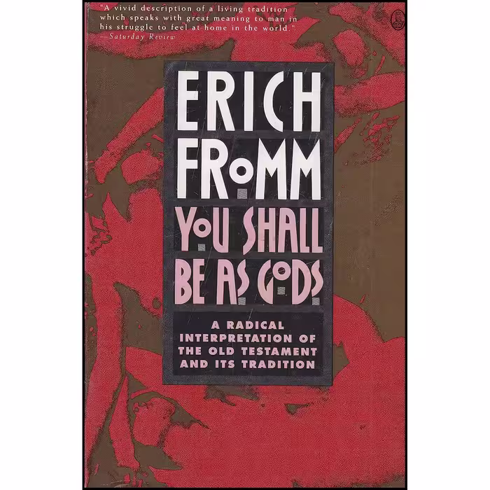 کتاب زبان اصلی You Shall Be As Gods اثر Erich Fromm انتشارات Henry Holt  Co