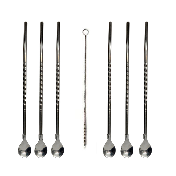 قاشق شربت خوری یونیک لایف مدل 007 مجموعه 7 عددی