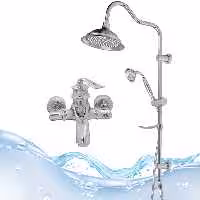 ست شیرآلات اندیکا مدل شیپوری مجموعه 2 عددی