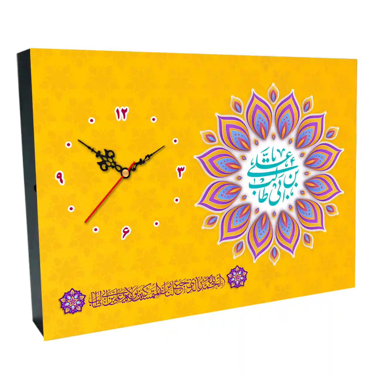 ساعت رومیزی علی بن ابی طالب طرح 2D 2