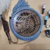 کیف بافتنی مدل گلبرگ کد 220