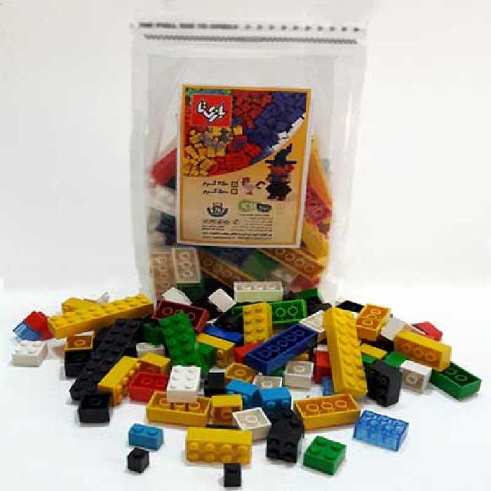 بازی لگو کوچک بسته بندی 500 گرم